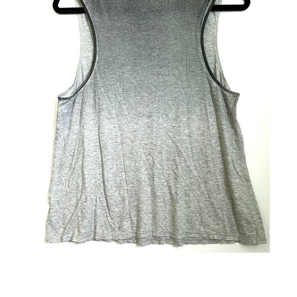 Rag & Bone Sleeveless Concert Tank Ombre Gray Sz M - Picture 6 of 11